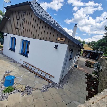 Chalupka Opal A Chalupa Achat Na Luke Lukahuta Chaletstiavnica Banska Stiavnica Na Samote - Samoobsluzny Pristup Cez Pin-Kod Nonstop Esterno foto